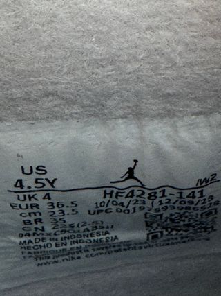 Jordan 4 Military Blue 36.5