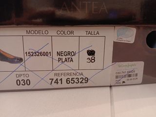 Calzado Bailarinas mujer 38