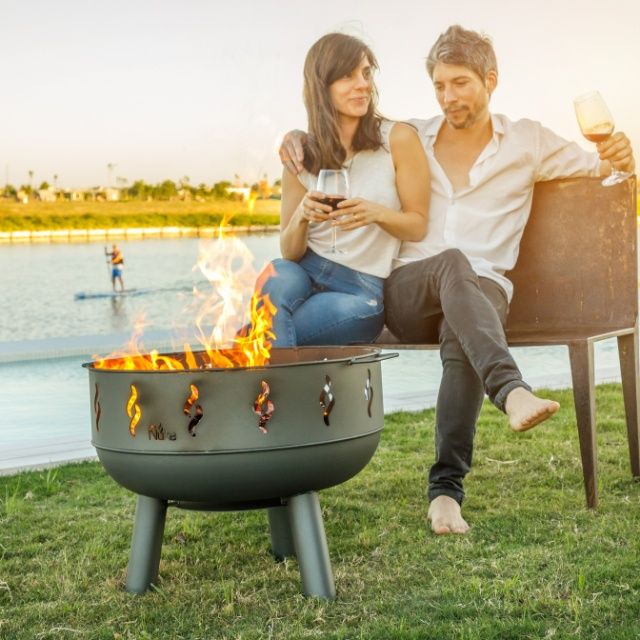 Barbacoa de carbón 60