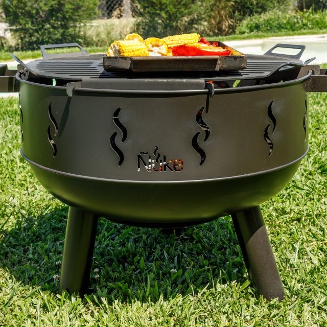 Barbacoa de carbón 60