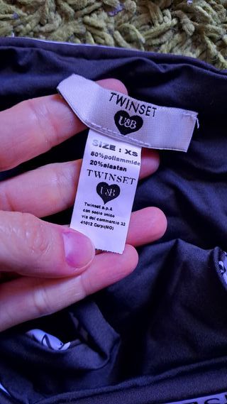 Costume twin set taglia XS