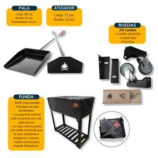 Barbacoa de jardín Chulengón