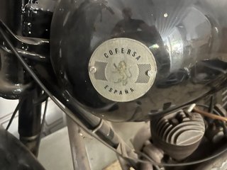 Moto antigua sin documentación Cofersa 125