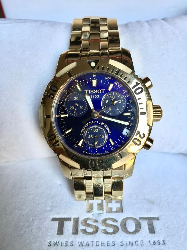 Reloj Tissot cristal de zafiro