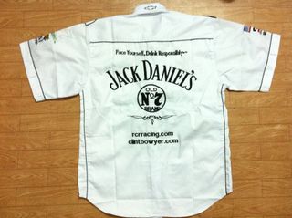 Camisas Jack Daniel's tipo NASCAR.