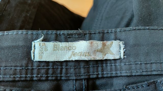 Pantalón vaquero negro talla 36