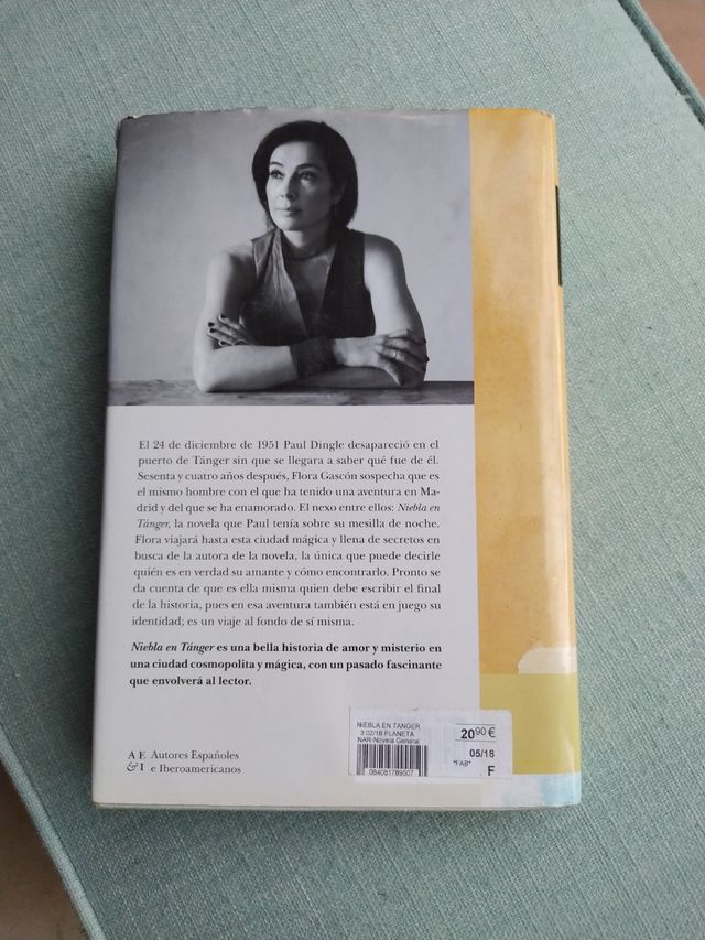 Libro Niebla en Tánger. Premio Planeta
