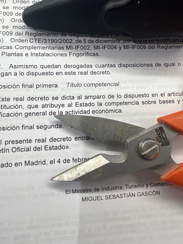 Tijera electricista #4