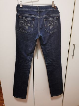 Pantalón vaquero mujer Mango Jeans T36
