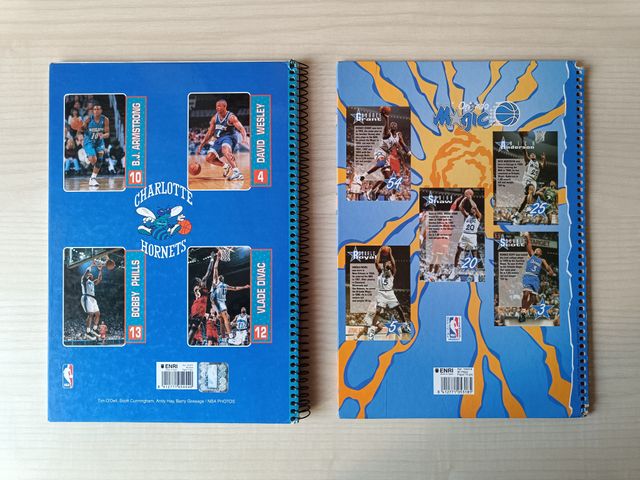 Cuadernos NBA 1990's