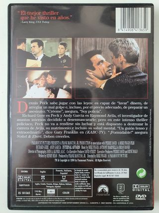 Asuntos sucios (1990) 🎬🍿 💿 [DVD] ¡IMPOLUTO!