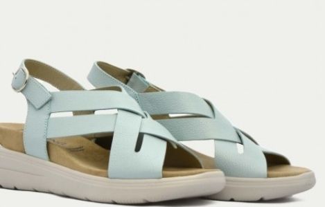 Sandalias Dorking Azul Celeste.