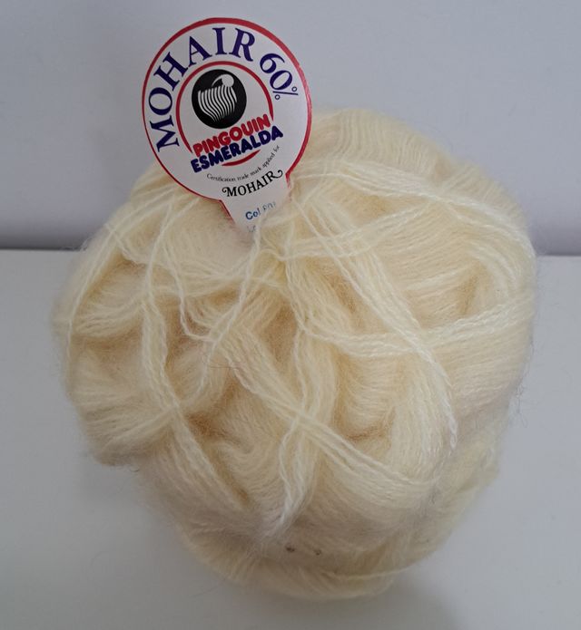 MADEJAS LANA DE TEJER MOHAIR (VARIOS COLORES)