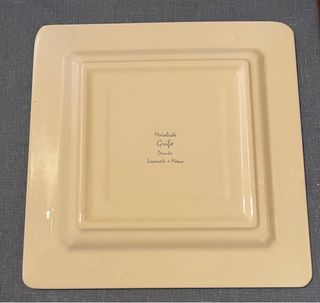 Piatto maiolica Grifo Deruta