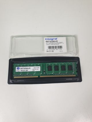 Memoria  4GB DDR3 RAM 1600MHz SDRAM PC3-12800  