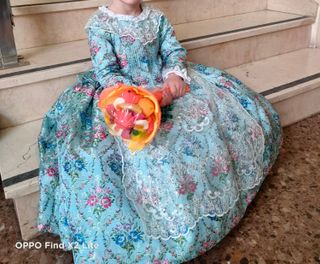 Traje fallera niña 
