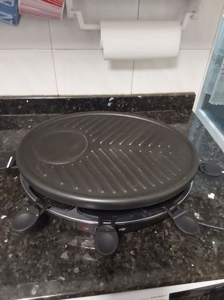 Plancha raclette grill