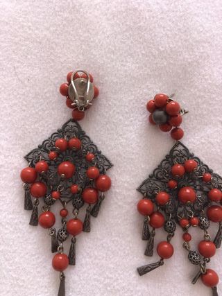 Pendientes flamenca