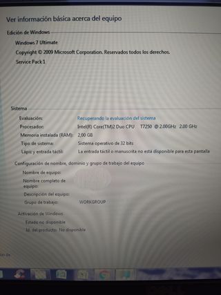 Portátil Dell Vostro 1500 y cargador uni