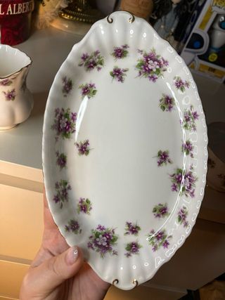 Set azucarero y lechera royal albert