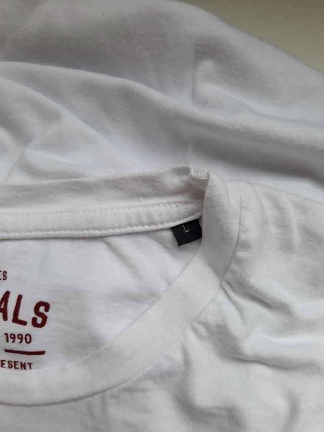 CAMISETA BLANCA JACK & JONES