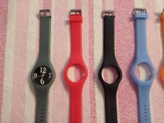 Reloj y correas de colores 🌈