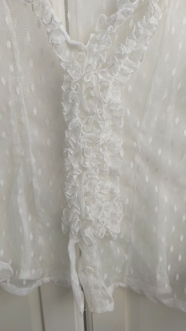 Blusa flamenca de encaje