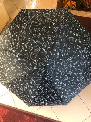 Ombrello corto happy rain