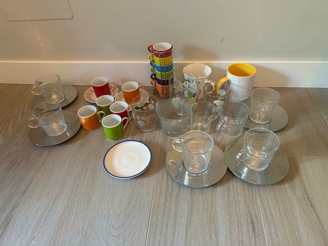 Set tazas y vasos lote