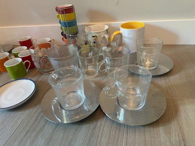 Set tazas y vasos lote