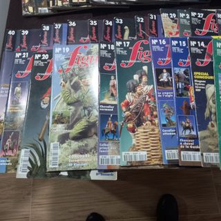 Lote de revistas figurines