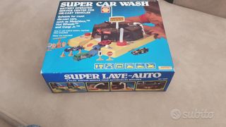 Giocattolo vintage ceppiratti car wash