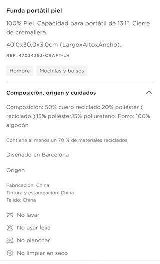 Funda portátil