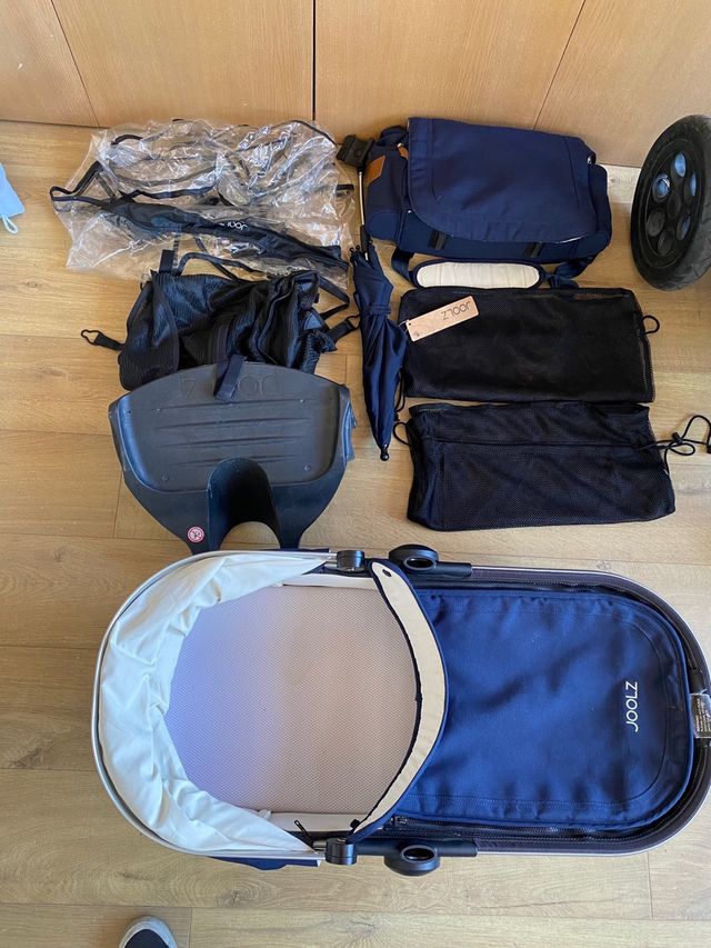 Joolz Day - Set Completo (Silla,Capazo,accesorios)