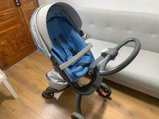 Cochecito bebe Stokke silla capazo y extras