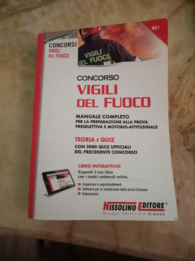 Libro : Concorso VVF