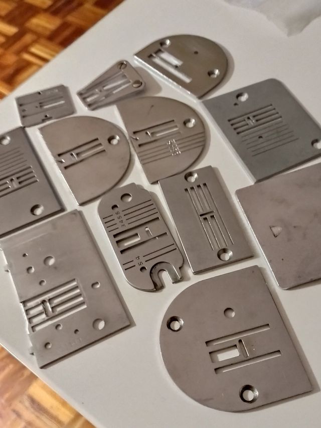 Accesorios y piezas para máquinas de cos