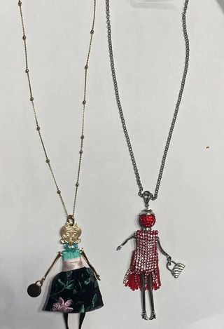 Collane con bamboline