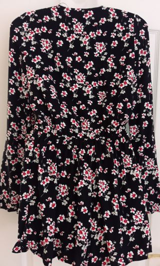Mono corto estampado flores Zara XS