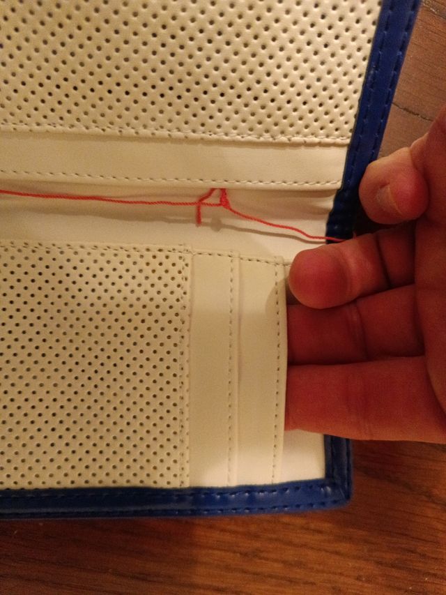 Portafoglio portatessere 