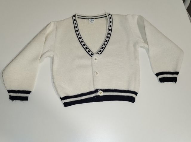 Jersey marinero blanco de Difni