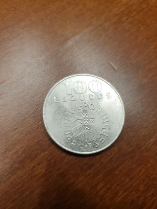 Moneda 100 escudos Portugal