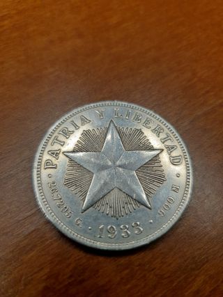 Moneda 1 peso Cuba