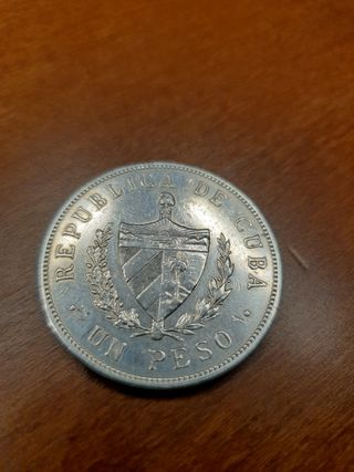 Moneda 1 peso Cuba
