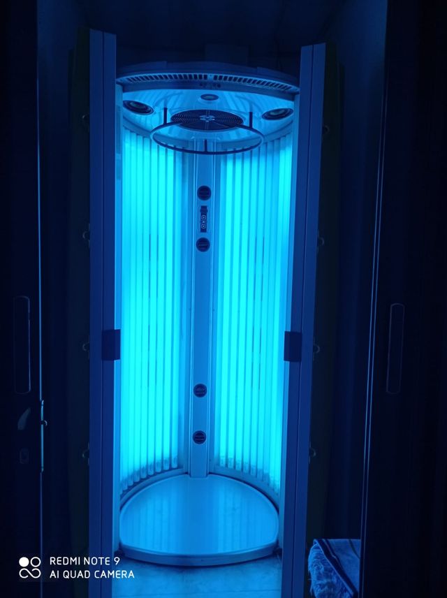 Máquina de rayos uva