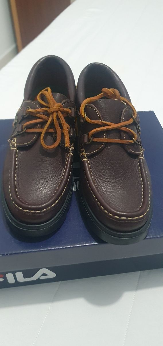 Zapatos de piel apaches