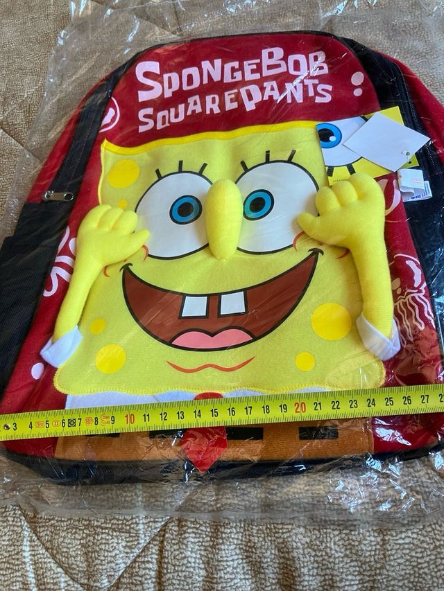 Zaino nuovo bambino/bambina SpongeBob nuovo