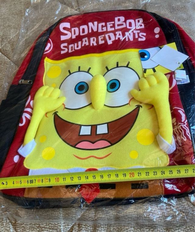 Zaino nuovo bambino/bambina SpongeBob nuovo
