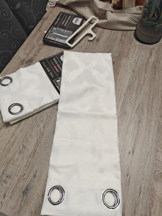 Due Tende Spiga Milano 140x280 Coprente Beige