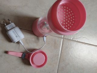 Mini frullatore rosa